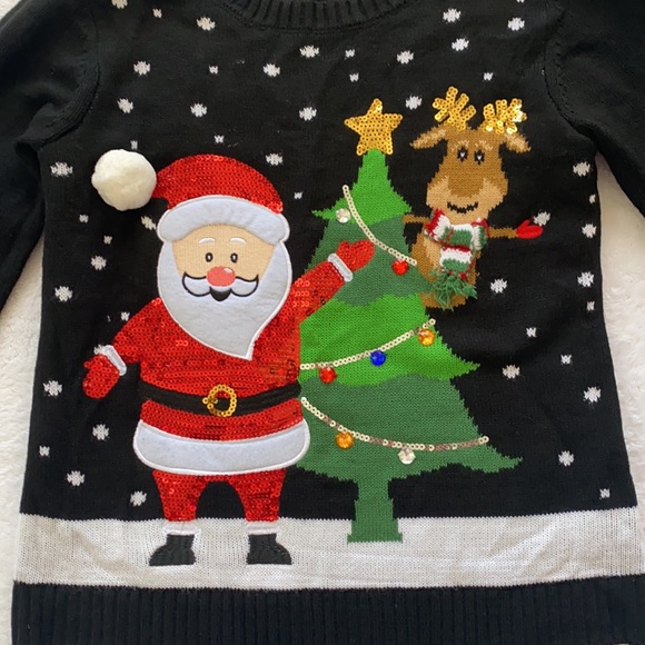 Christmas ugly women’s sweater size LP - Picture 5 of 5